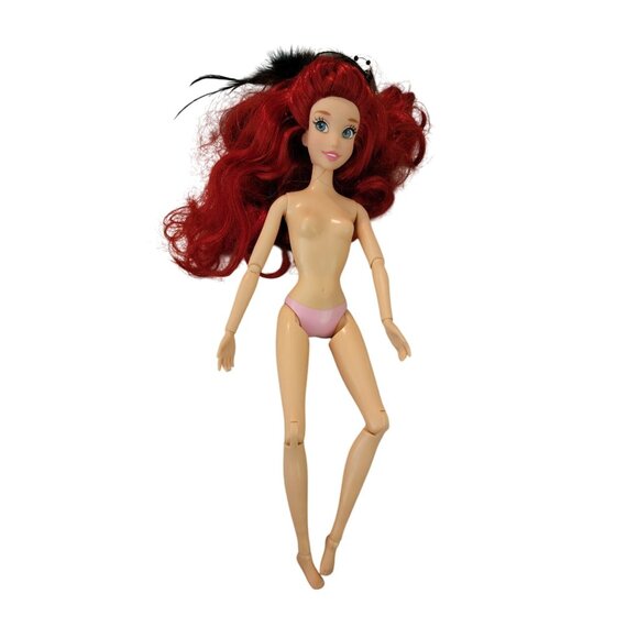 Disney Princess Ariel Doll In Pink Dress With Articulated Arms and Legs - Picture 11 of 13